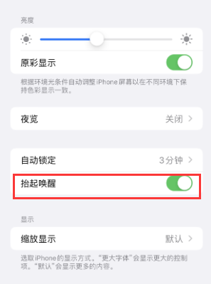 扎赉诺尔苹果授权维修站分享iPhone轻点无法唤醒怎么办