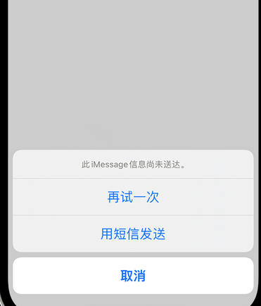 扎赉诺尔apple维修iPhone上无法正常发送iMessage信息