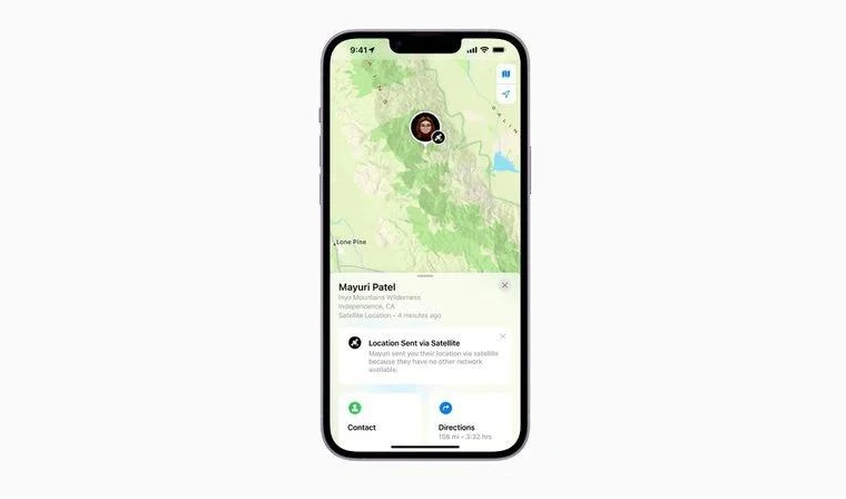 扎赉诺尔苹果14维修分享iPhone14系列中 FindMy功能通过卫星分享位置方法教程 