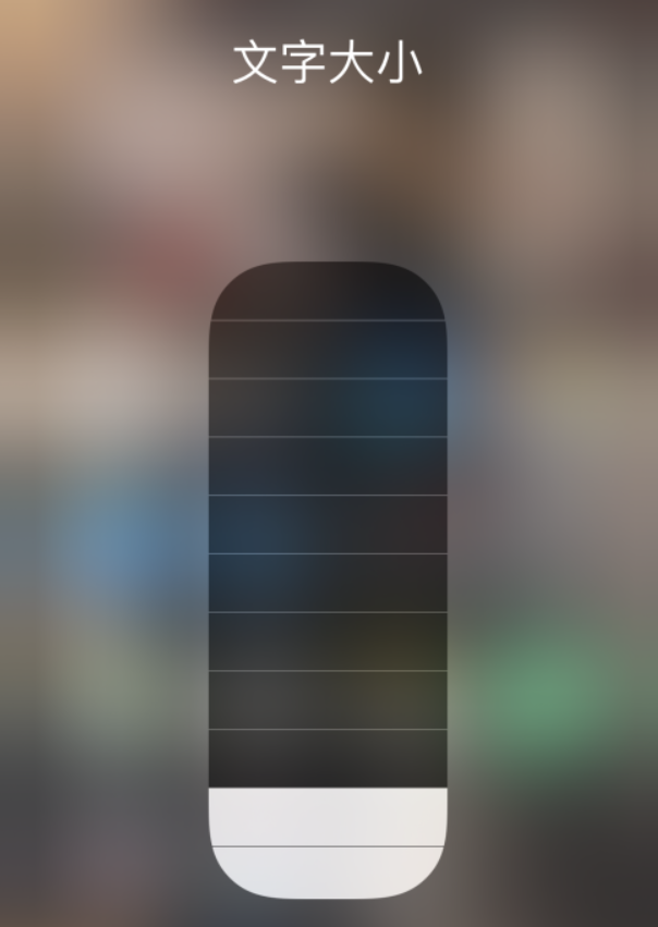 扎赉诺尔苹果手机维修分享小技巧：在 iPhone 控制中心快速调节字体大小 